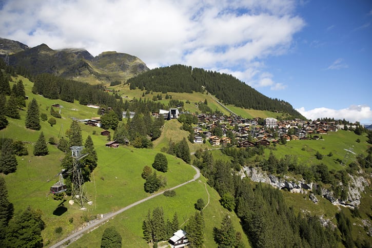 Mürren im Sommer