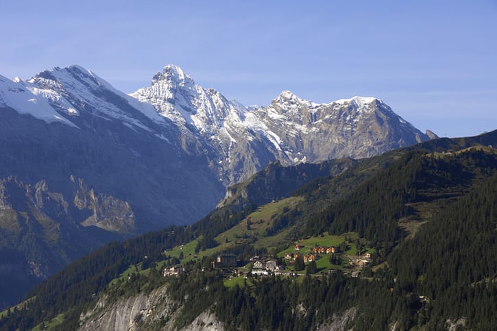 Mürren im Sommer