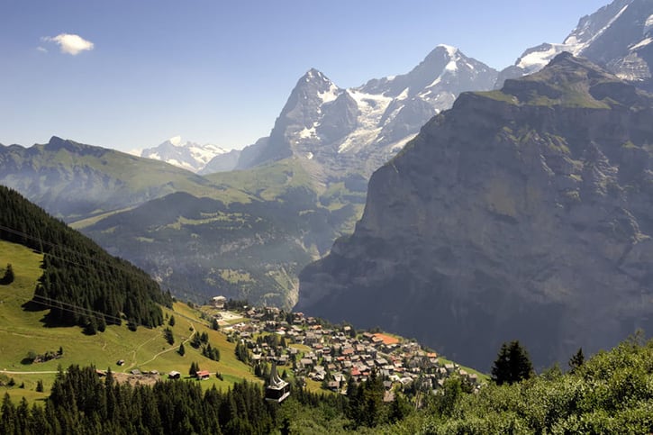 Mürren im Sommer