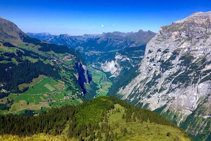 Mürren im Sommer