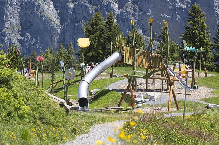 Mürren im Sommer