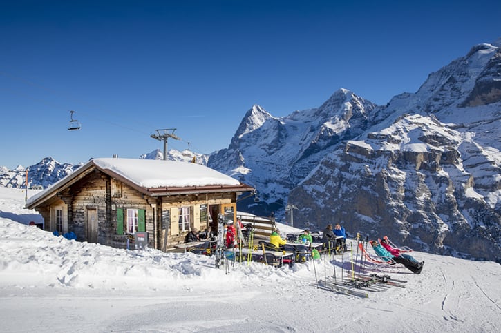 Mürren im Winter