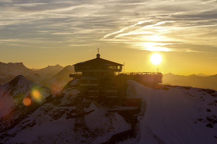 Mürren im Winter